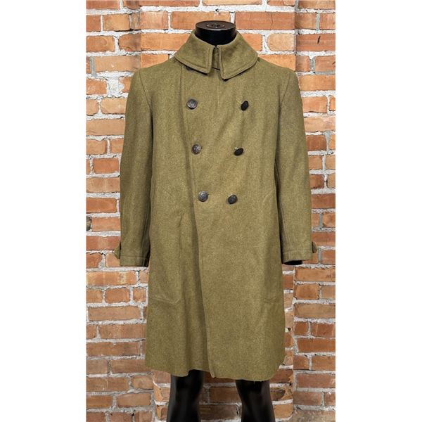 WW1 WWI 32nd Infantry US Army Wool Overcoat