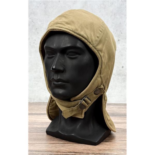 WW2 US Army Tanker Winter Cloth Helmet Hat