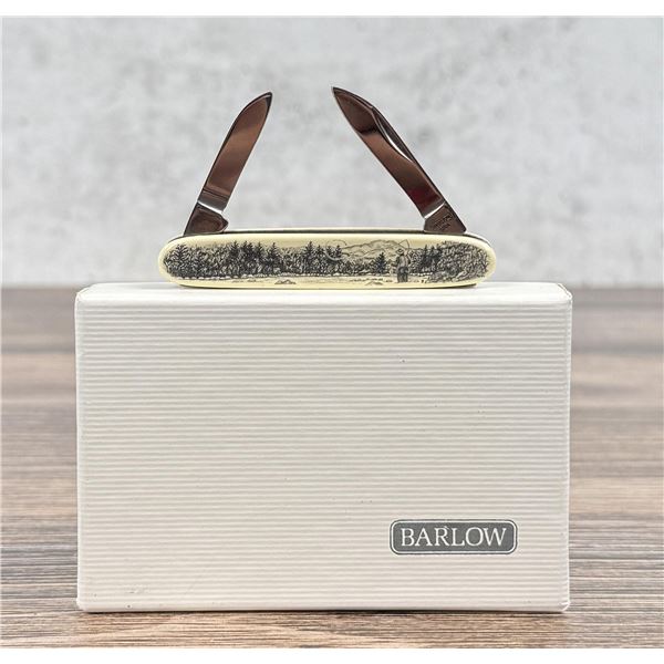 Barlow Scrimshaw 515401 Fly Fishing Pen Knife