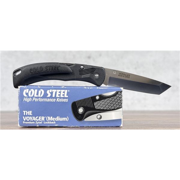 Vintage Cold Steel Voyager 34MT Tanto Pocket Knife