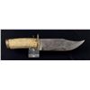 Native American Indian Made Bowie Knife
