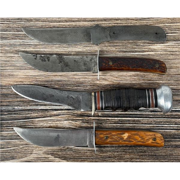 Collection of Remington Hunting Knives