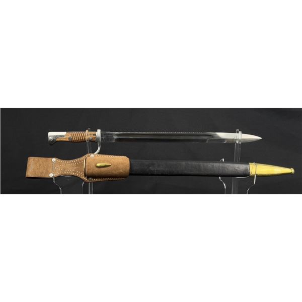 WWI WW1 German Sawback Bayonet