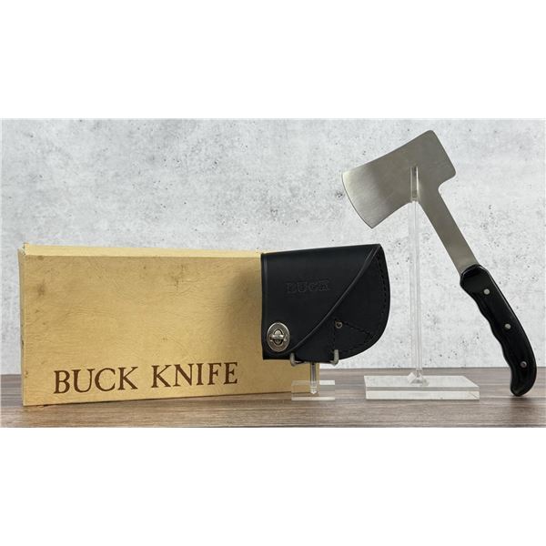Buck 106 Micarta Handle Hatchet Axe