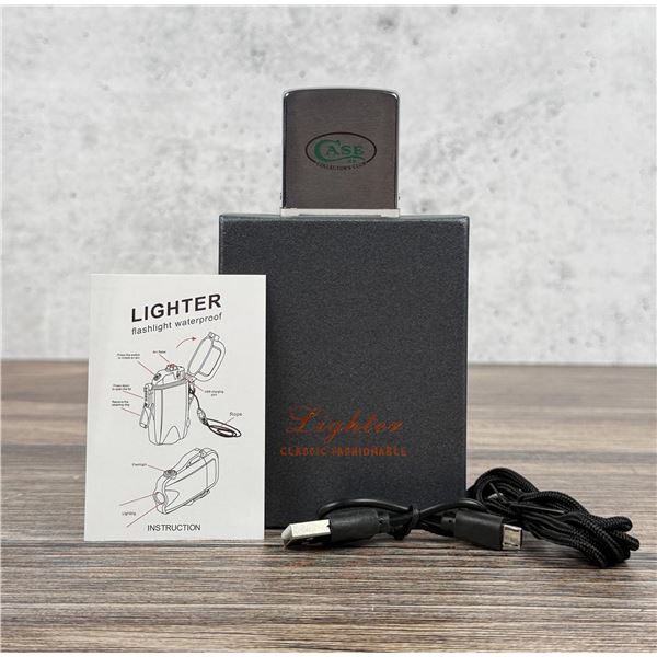 Case XX Knife Collectors Club Zippo Magnifier