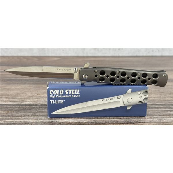 Cold Steel TI-Lite Titanium Butterfly Knife Japan