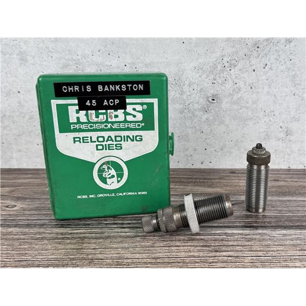 RCBS .45 ACP SWC Reloading Die Set