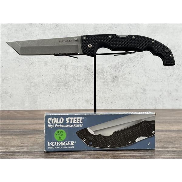 Cold Steel Voyager Tanto Point Knife 29TXTH