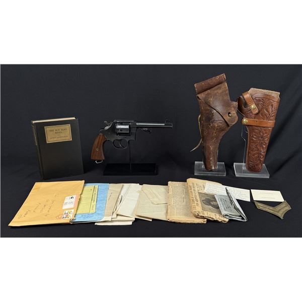 Named Colt Model 1917 US Army Revolver Grouping