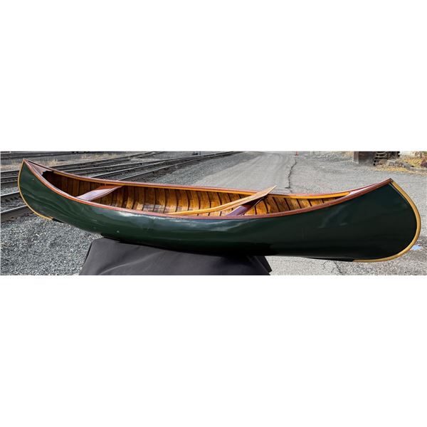 Antique Restored Old Town Wood Canoe