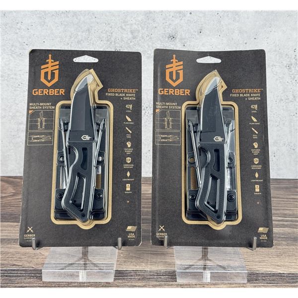 Pair of Gerber Ghostrike Fixed Blade Knives