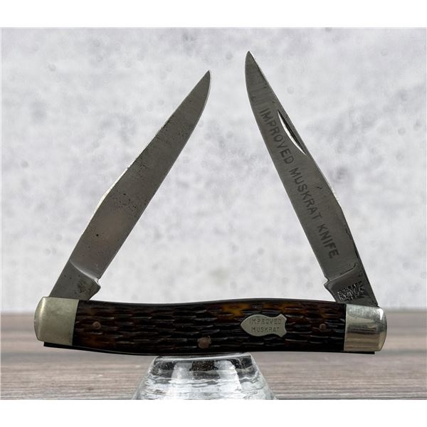 Schrade 787 Improved Muskrat Folding Pocket Knife