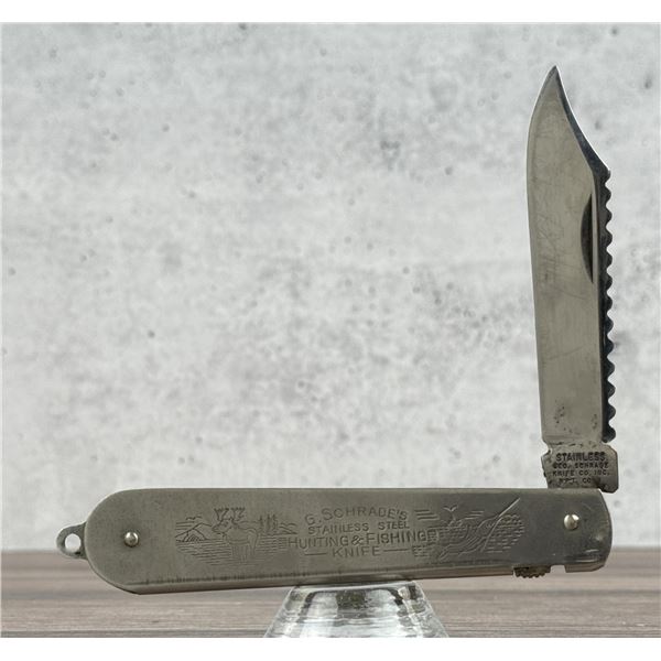 George Schrade Hunting & Fishing Pocket Knife