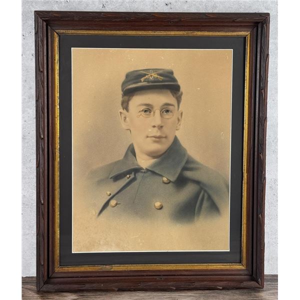 Unidentified 5th Infantry Tinted Soldier Portrait