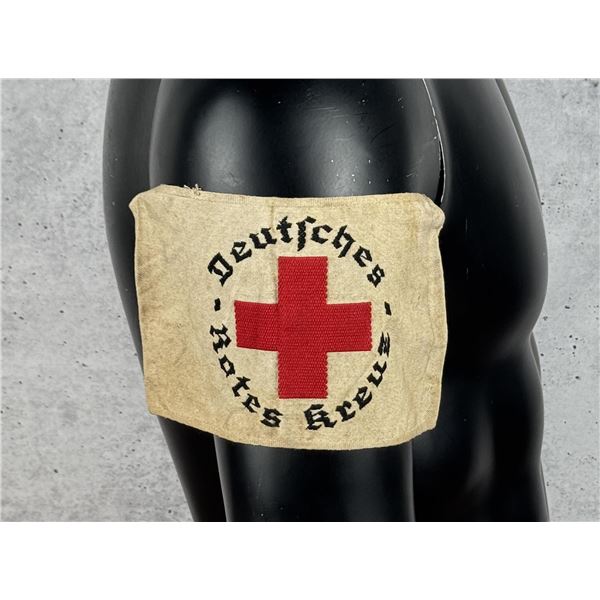 WW2 German DRK Red Cross Arm Band