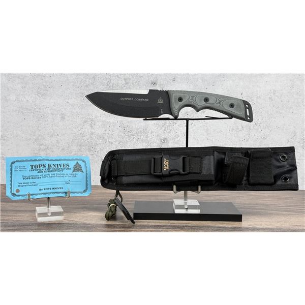 Tops Knives Outpost Command Fixed Blade Knife