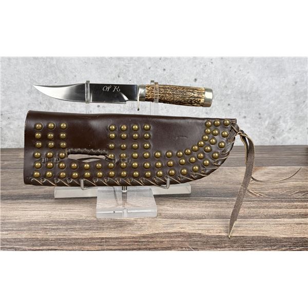 Walter Kneubuhler Mountain Man Stag Knife
