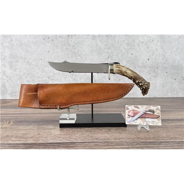 Walter Kneubuhler Broken Hand Stag Knife