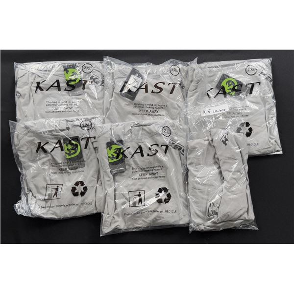 Kast Gear Fly Fishing Hooded Sun Shirts Size 2XL