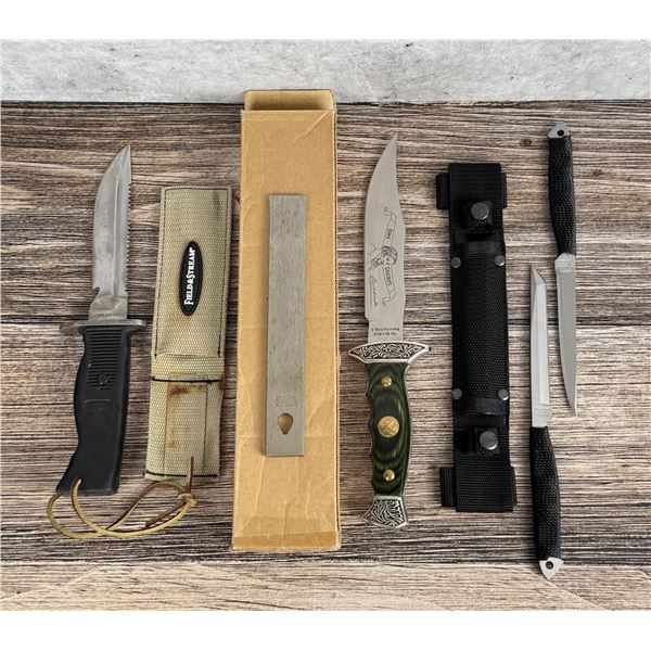 Collection of Fixed Blade Knives