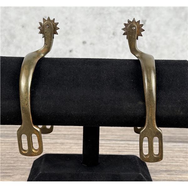 Civil War Brass Cavalry Spurs