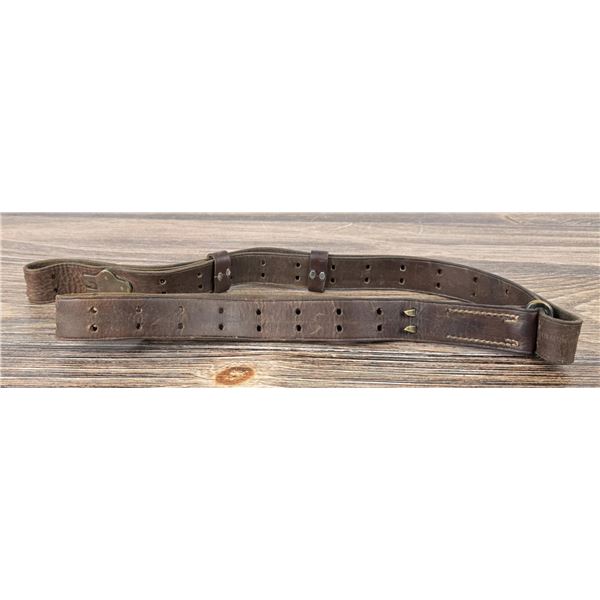 WW1 WWI Hoyt Model 1907 1918 Leather Rifle Sling