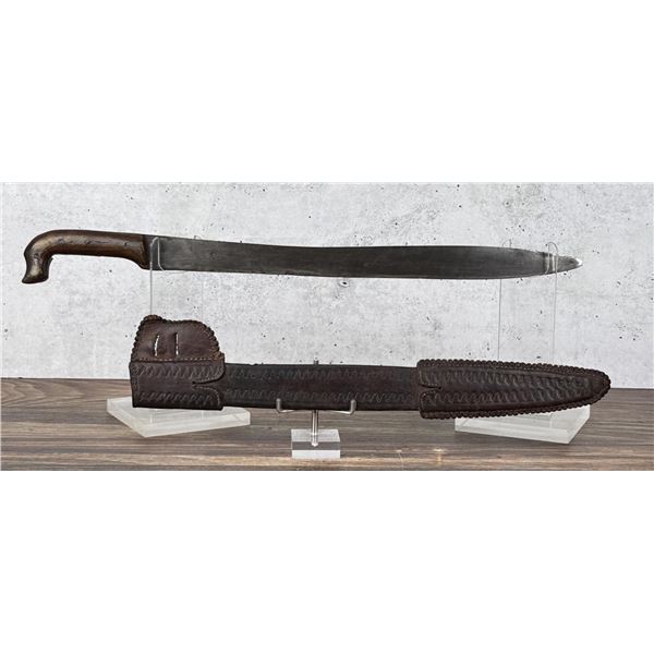 Spanish Colonial Mexican Horn Handle Bolo Sword