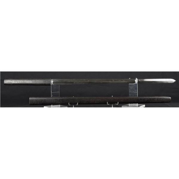 Antique Japanese Tsurugi Ken Ritual Samurai Sword