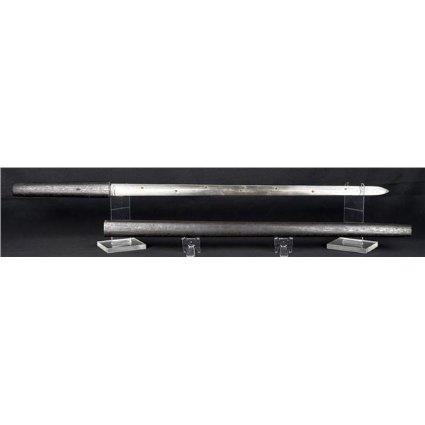 Antique Japanese Tsurugi Ken Ritual Samurai Sword