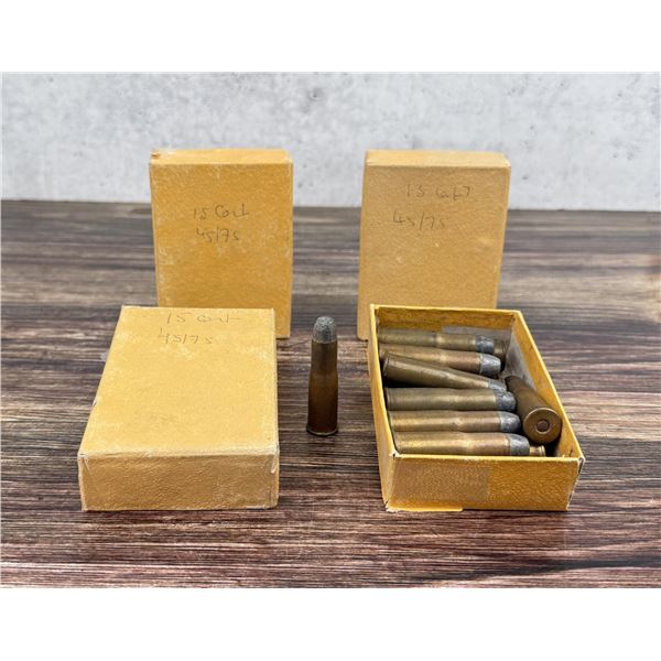 45 Rounds Of Winchester .45-75 Ammo