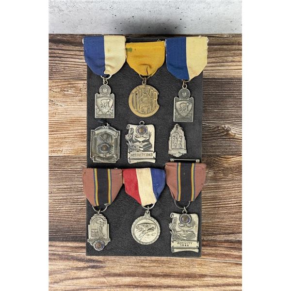 Collection of US Scholastic Award Medals