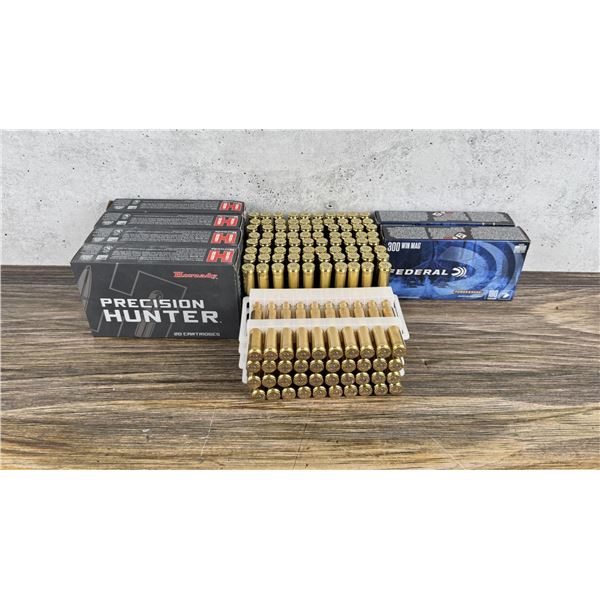 120 Rounds of .300 Win Mag Rifle Ammo
