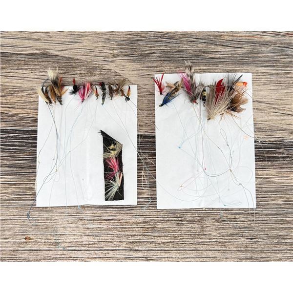 Group of Montana Trout Fishing Flies