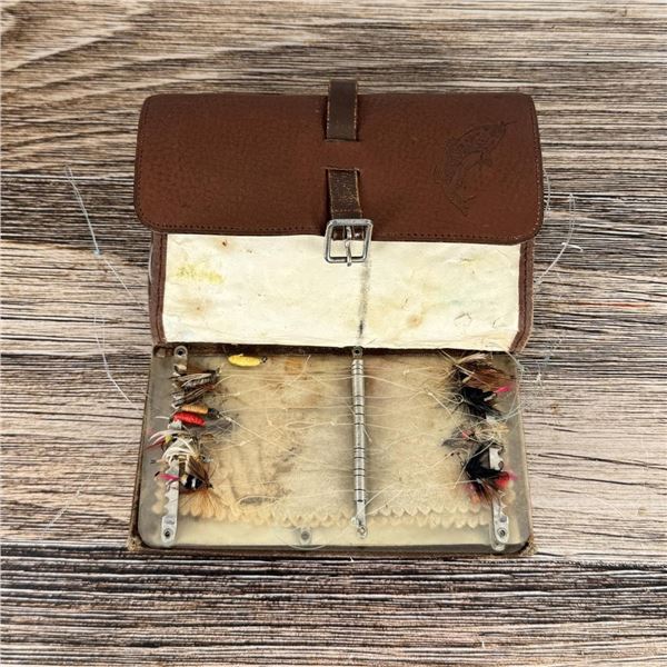 Wallet of Montana Trout Fishing Flies