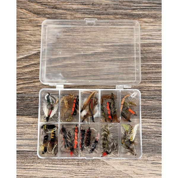Group of Montana Trout Fishing Flies