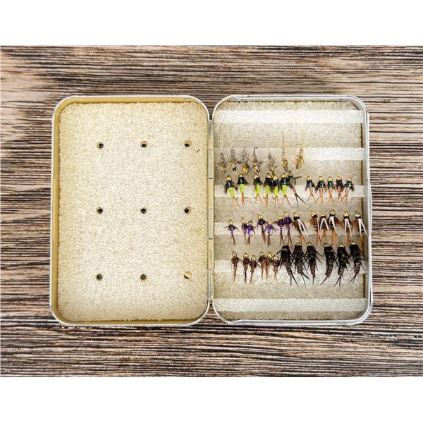 Group of Montana Trout Fishing Flies