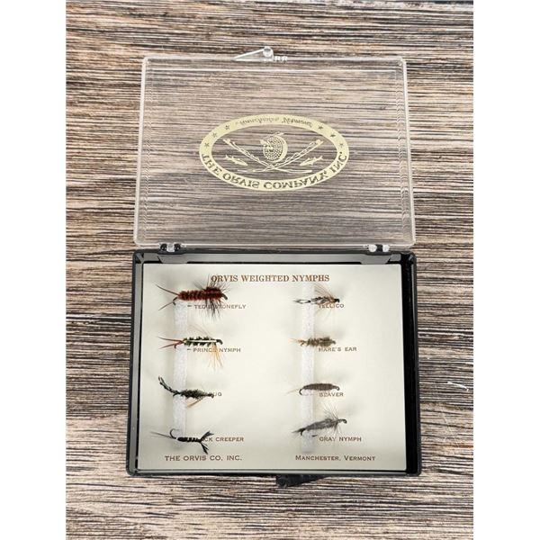 Group of Orvis Weighted Nymph Fly Fishing Flies