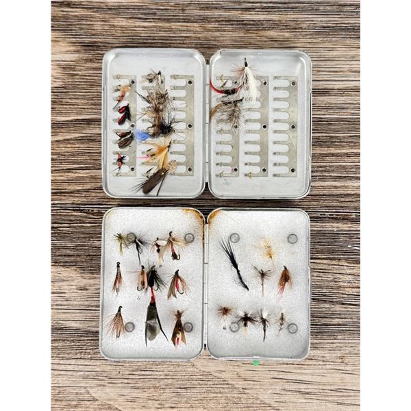 Group of Montana Trout Fishing Flies