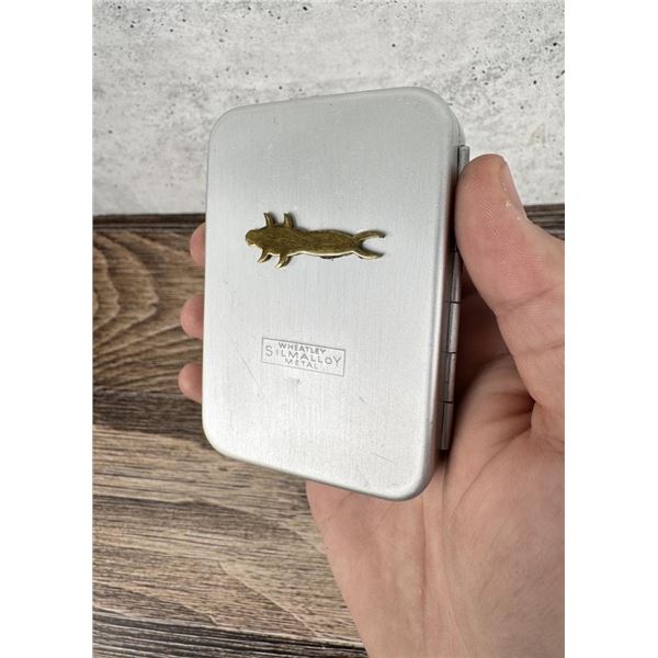Richard Wheatley Silmalloy Metal Fly Fishing Box