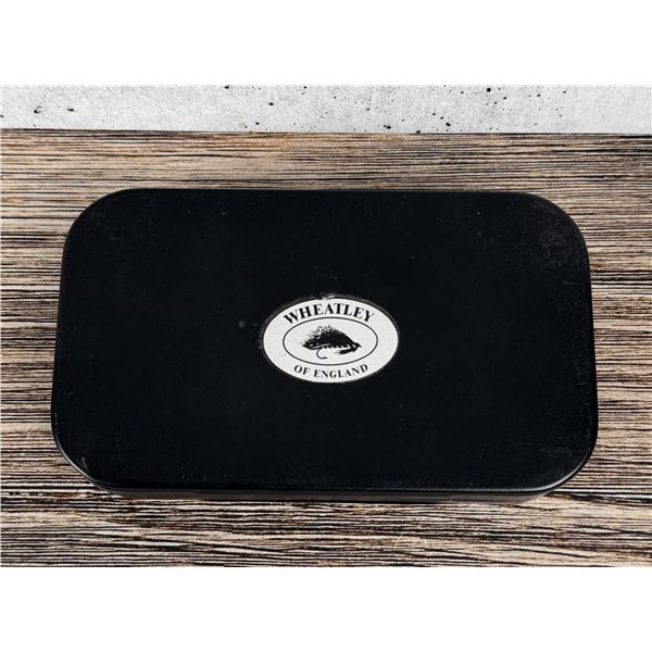 Richard Wheatley Black Metal Fly Fishing Box