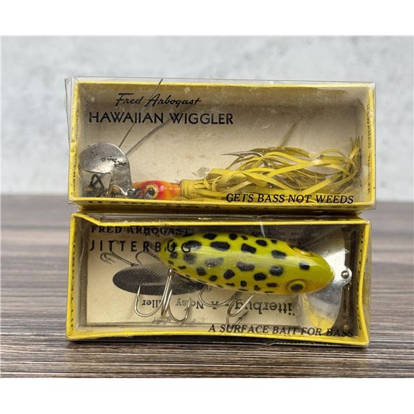 Pair of Fred Arbogast Fishing Lures