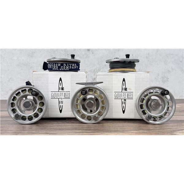Galvan OB-4 Fly Fishing Reel and Spools