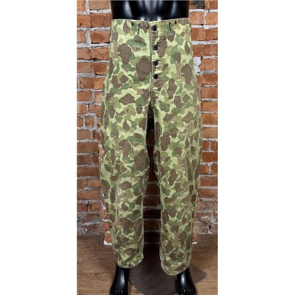 WW2 USMC Marine Corps P42 Frogskin Camo Pants