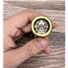 Image 4 : Marbles Style Pin On Brass Belt Compass