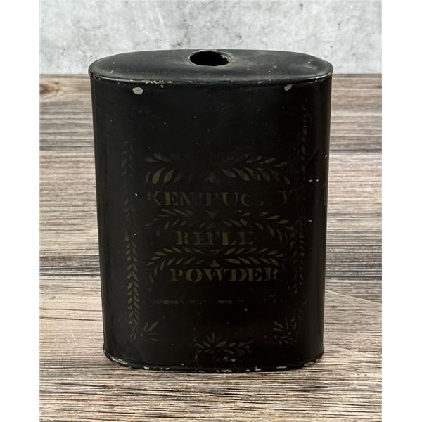 Kentucky Rifle Powder Tin
