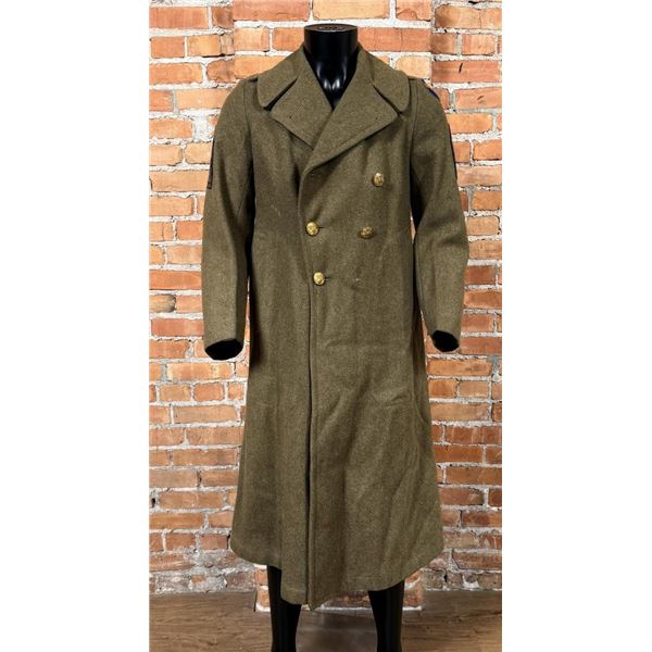 WW2 US Army Air Corps Wool Trench Overcoat