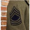 Image 5 : WW2 US Army Air Corps Wool Trench Overcoat