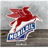 Image 1 : Porcelain Mobil Oil Pegasus Sign