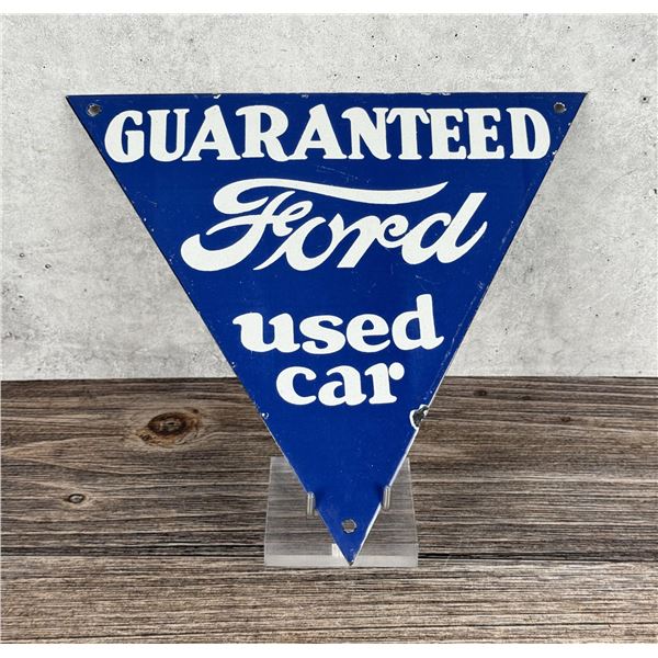 Porcelain Ford Used Car Sign