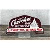 Image 1 : Cherokee Indian Reservation License Plate Topper